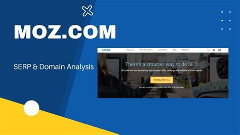 Moz.com Tutorial (SERP & Domain Analysis) .